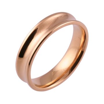Classic Concave Plain | Rose Gold