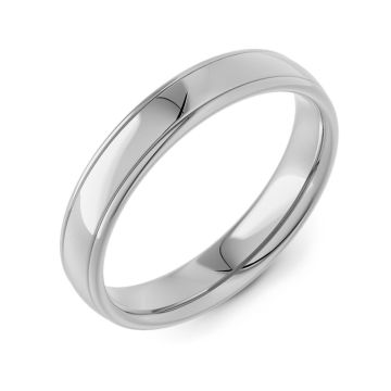 Shouldercut Classic Court | White Gold, Palladium, Platinum