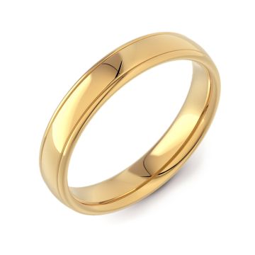 Shouldercut Classic Court | Yellow Gold