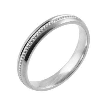 Classic Beading | White Gold, Palladium, Platinum