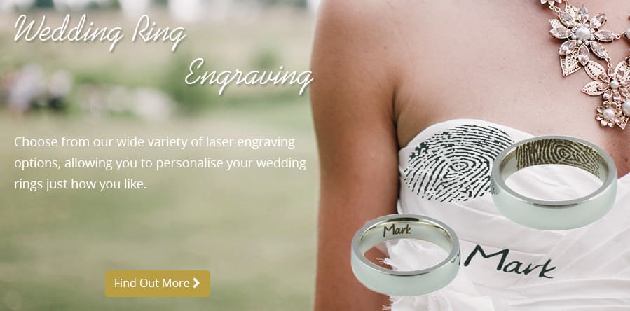 Wedding ring engraving